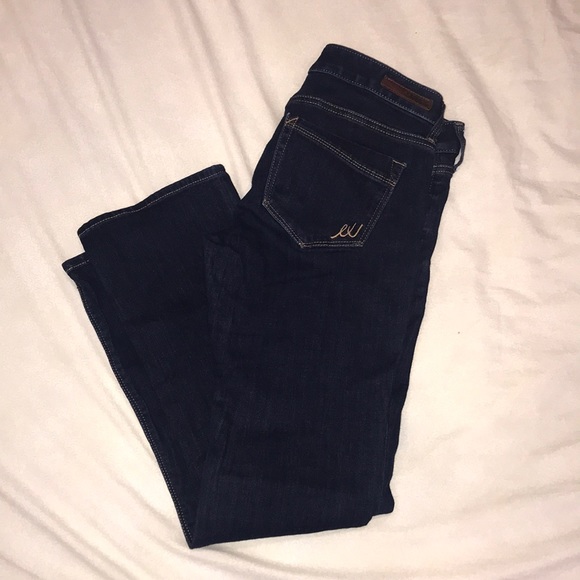 Express Barely Boot Low Rise Jeans 6 Short - Picture 3 of 3